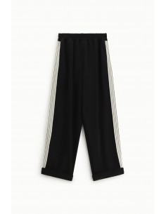 Imperial Femme Pantalon de jogging Noir a Galon rayé Imperial Femme Pantalon de jogging Noir a Galon rayé