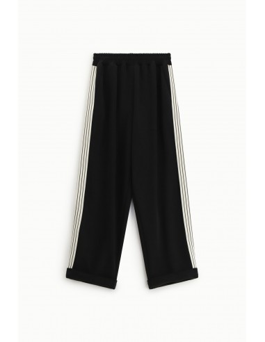 Imperial Femme Pantalon de jogging Noir a Galon rayé