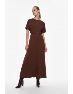 Imperial Femme robe t-shirt longue coloris Noir Imperial Femme robe t-shirt longue coloris Noir