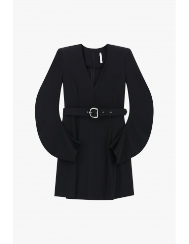 Imperial Femme robe courte Noire ceinturée