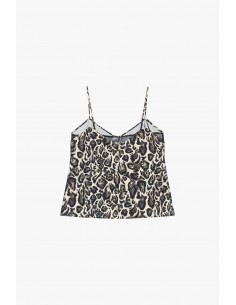 Imperial Femme Caraco imprimé leopard Imperial Femme Caraco imprimé leopard