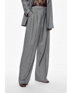 Imperial femme Pantalon Palazzo  gris Taille haute Imperial femme Pantalon Palazzo  gris Taille haute