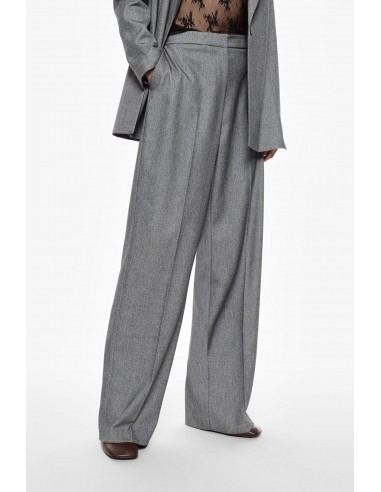 Imperial femme Pantalon Palazzo  gris Taille haute
