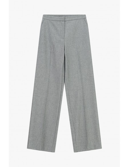 Imperial femme Pantalon Palazzo  gris Taille haute