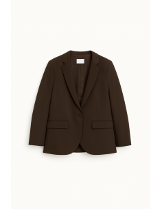 Imperial femme blazer de tailleur Chocolat en crepe Imperial femme blazer de tailleur Chocolat en crepe