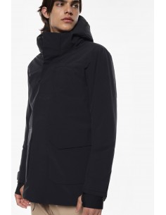 Imperial Homme Parka noire à capuche Imperial Homme Parka noire à capuche