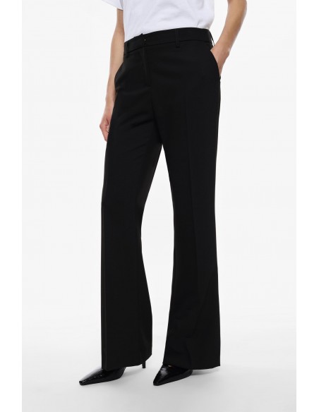 Imperial Femme Pantalon de tailleur évasé NOIR