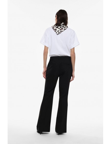 Imperial Femme Pantalon de tailleur évasé NOIR