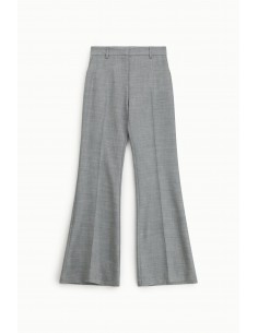 Imperial Femme Pantalon de tailleur évasé Gris Chiné Imperial Femme Pantalon de tailleur évasé Gris Chiné