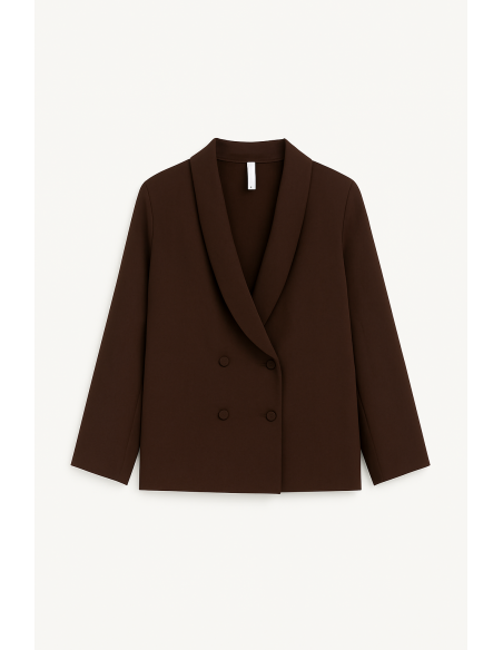 Imperial Femme blazer fluide Coloris Chocolat