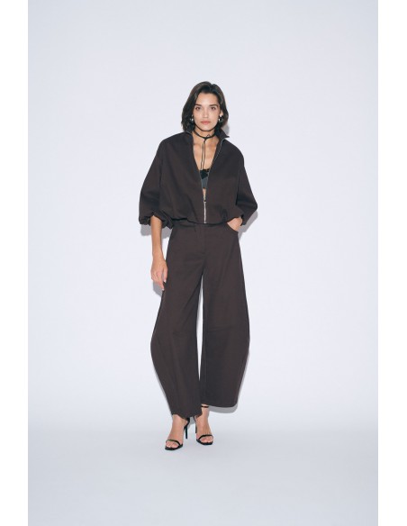 Imperial Femme Pantalon Boule coloris chocolat