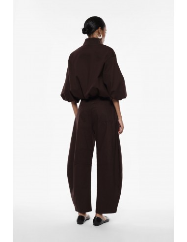 Imperial Femme Pantalon Boule coloris chocolat