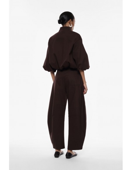 Imperial Femme Pantalon Boule coloris chocolat