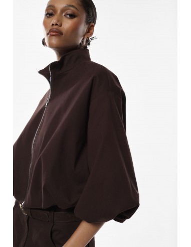 Imperial femme Bombers court coloris Bordeaux