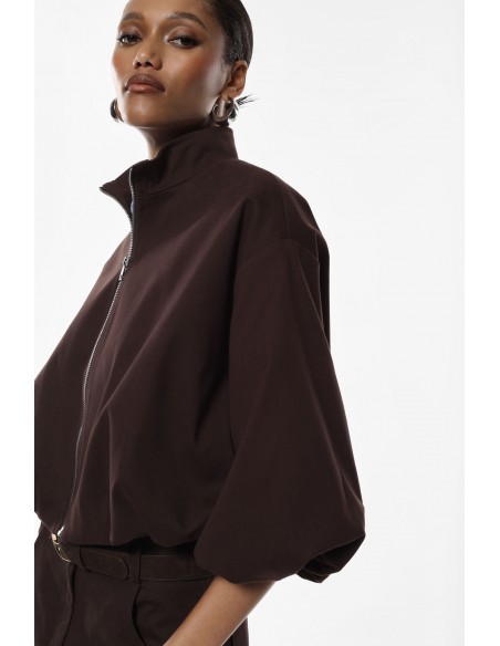 Imperial femme Bombers court coloris Bordeaux