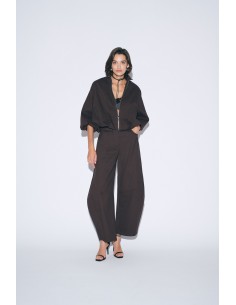 Imperial Femme Pantalon Boule coloris Chocolat Imperial Femme Pantalon Boule coloris chocolat