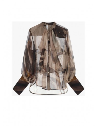 Imperial Femme Chemisier en voile imprimé