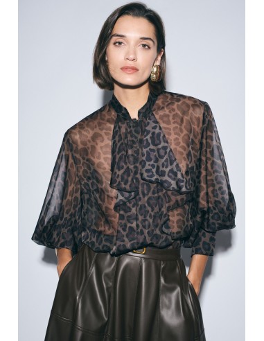 Imperial Femme Chemisier en voile imprimé