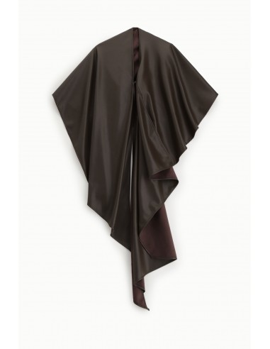 Imperial Femme Cache-epaules en eco cuir Chocolat