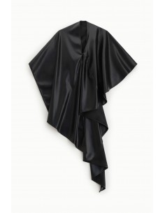 Imperial Femme Cache-epaules en eco cuir Noir Imperial Femme Cache-epaules en eco cuir Noir