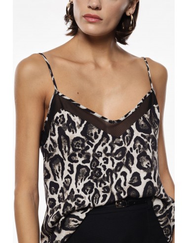 Imperial Femme Caraco imprimé leopard