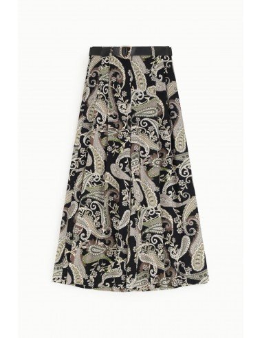 Imperial femme Pantalon Palazzo à motifs arabesques