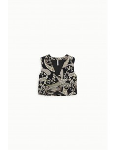 Imperial femme Gilet à motifs arabesque Imperial femme Gilet à motifs arabesque
