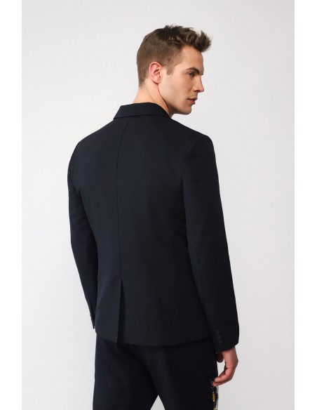 Imperial Homme Blazer slim fit a simple boutonnage coloris noir
