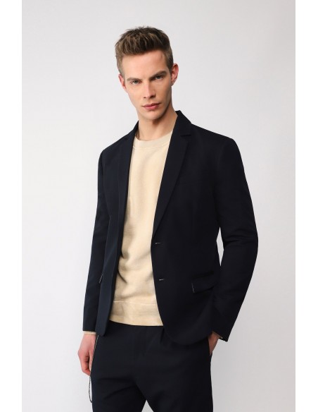 Imperial Homme Blazer slim fit a simple boutonnage coloris noir