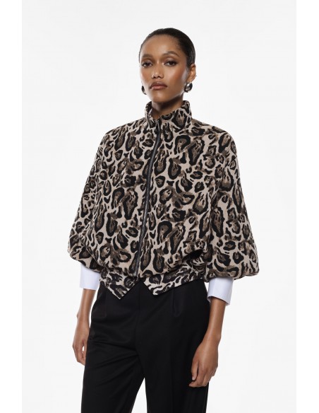 Imperial Femme bombers motif leopard