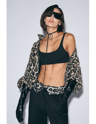 Imperial Femme bombers motif leopard