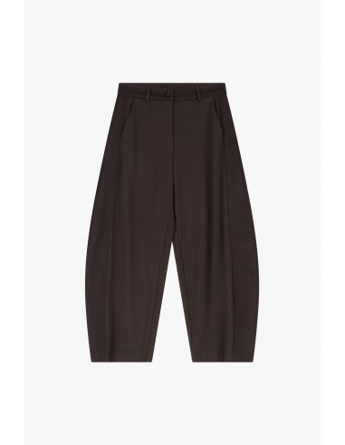 Imperial Femme Pantalon Balloon en jersey chocolat