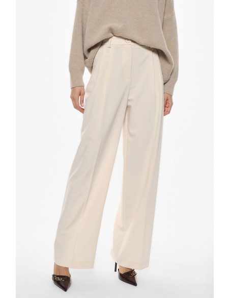 Imperial Femme pantalon Palazzo Ecru