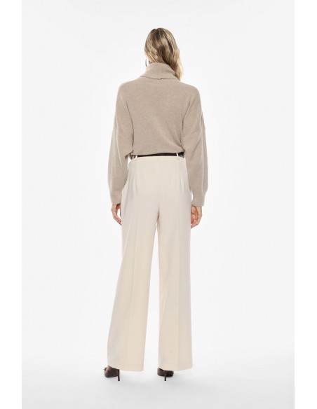 Imperial Femme pantalon Palazzo Ecru