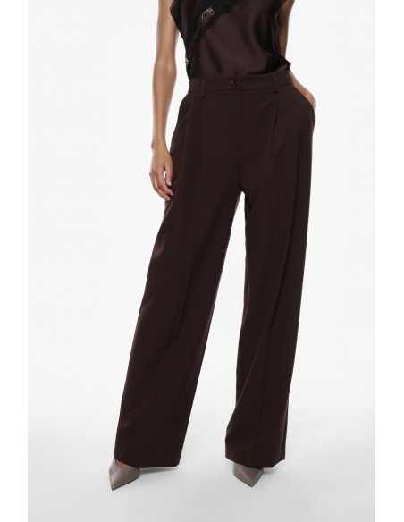 Imperial Femme pantalon Palazzo Chocolat