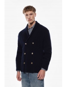 Imperial Homme Cardigan croisé boutonné Imperial Homme Cardigan croisé boutonné