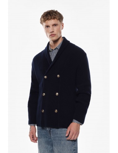 Imperial Homme Cardigan croisé boutonné