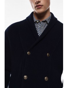 Imperial Homme Cardigan croisé boutonné Imperial Homme Cardigan croisé boutonné