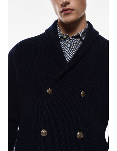 Imperial Homme Cardigan croisé boutonné