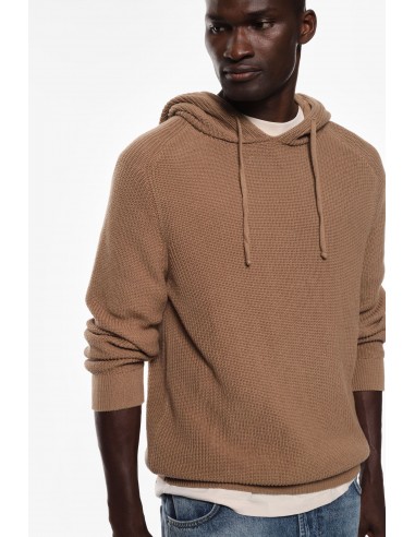 Imperial Homme Pull en maille à capuche