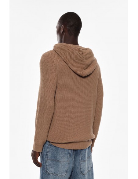 Imperial Homme Pull en maille à capuche