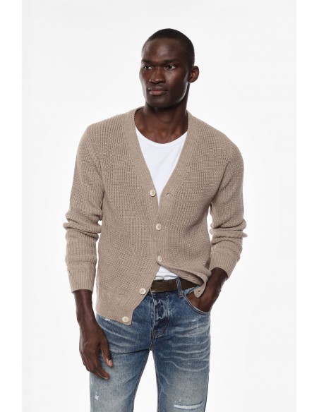 Imperial Homme cardigan en laine melangée