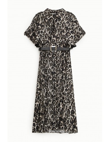 Imperial Femme Robe chemise motif leopard