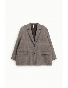 Imperial Femme blazer oversized motif carreaux Imperial Femme blazer oversized motif carreaux