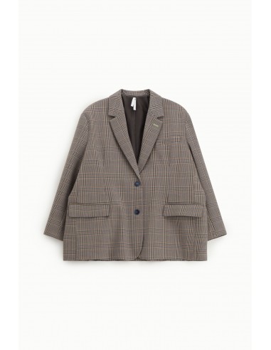 Imperial Femme blazer oversized motif carreaux Imperial Femme blazer oversized motif carreaux