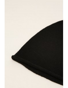Imperial Fashion, bonnet en maille coloris noir Imperial Fashion, bonnet en maille coloris noir