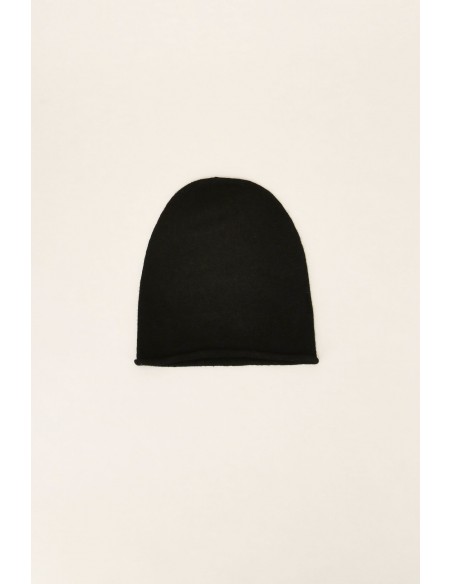 Imperial Fashion, bonnet en maille coloris noir