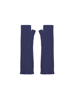 Imperial Fashion, mitaine en maille chaussette coloris bleu marine Imperial Fashion, mitaine en maille chaussette coloris bleu marine