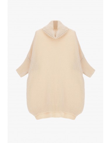 Imperial Femme pull long a col roulé en laine et Alpaga Imperial Femme pull long a col roulé en laine et Alpaga
