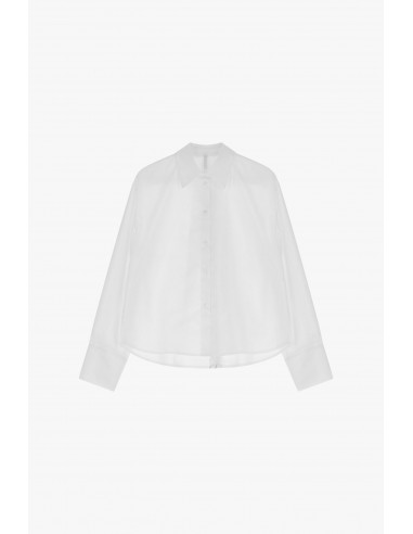 Imperial femme chemisier blanc detail au dos Imperial femme chemisier blanc detail au dos